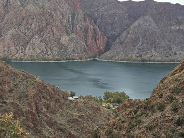 San Rafael manzarası, San Rafael 'in Mendoza manzarası, Arjantin