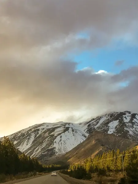 stock image mountain road to La Hoya hill, Esquel, Chubut, Argentina