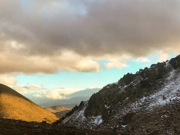 stock image mountain road to La Hoya hill, Esquel, Chubut, Argentina