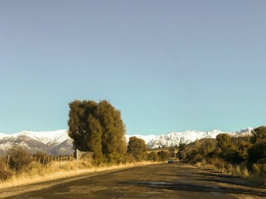 La Hoya tepesine dağ yolu, Esquel, Chubut, Arjantin
