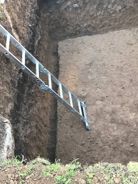 İnşaat alanında kazı