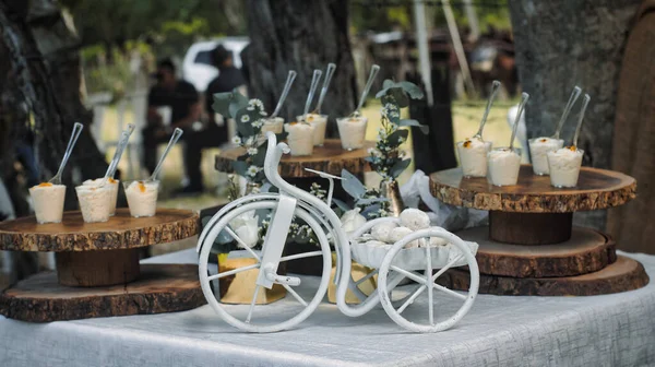 Decoration Objects Wedding Table Souvenir — Stock Photo, Image