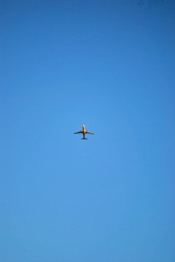 airplane on a background of an aircraft