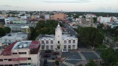 Barselona şehrinin hava manzarası