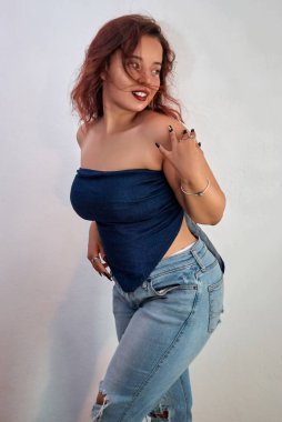 young girl with a tattoo