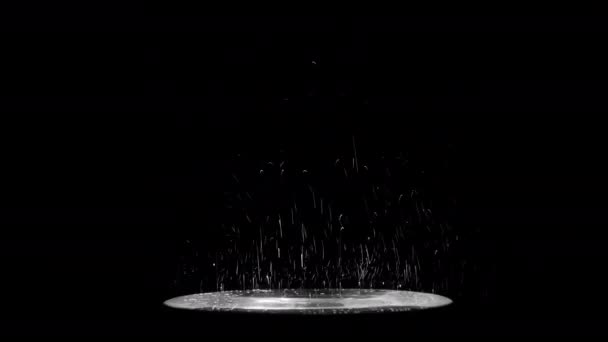 苏打水与阿尔法通道 移动或缩放 以适应您的杯子 — 图库视频影像