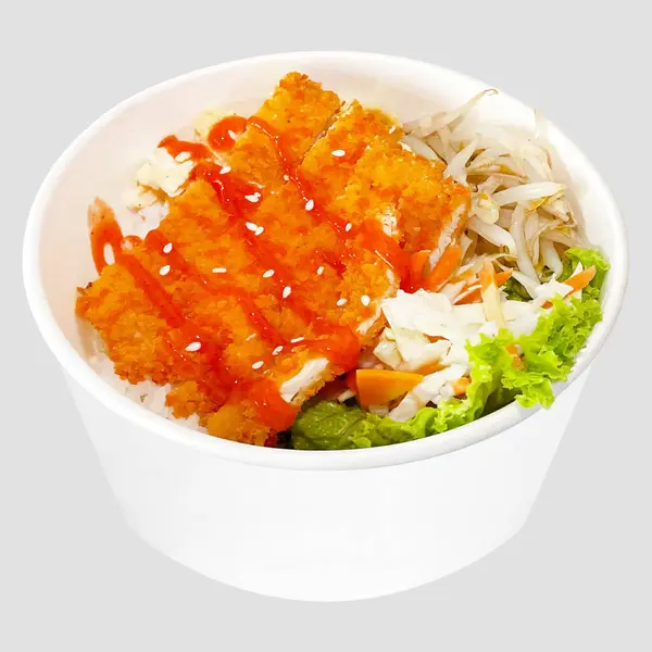  Tavuk Katsu Pirinç Yayı