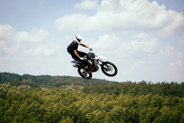 Extreme Free Ride Motocross Fields — Stok Foto
