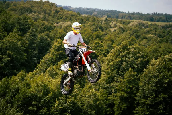 Extreme Δωρεάν Βόλτα Motocross Τομείς — Φωτογραφία Αρχείου