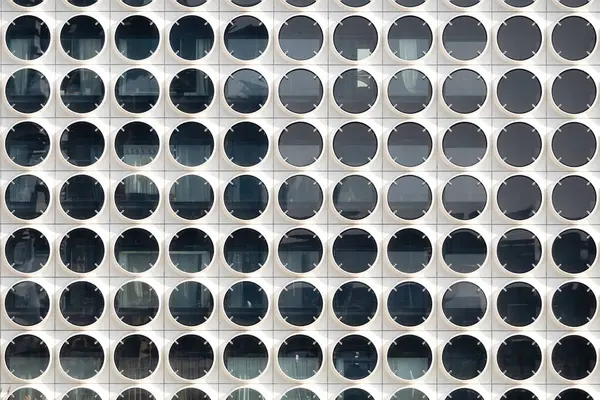 Banyak Jendela Gedung Pencakar Langit Tekstur Perkotaan Dan Latar Belakang Stok Gambar