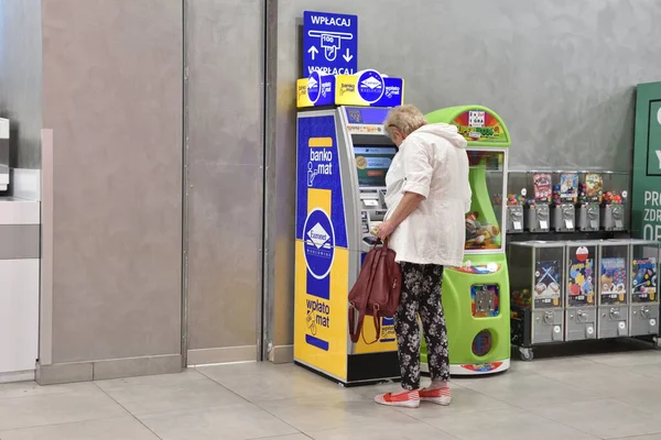 Inflação Elevada Polónia Compras Cada Vez Mais Caras Supermercados — Fotografia de Stock