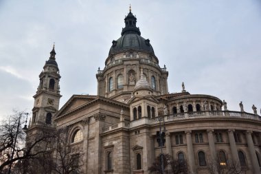 Budapeşte şehri, Macaristan başkenti - St. Stephen Bazilikası, dış görünüm.