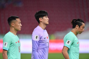 BANGKOK, THAILAND - 16th NOVEMBER, 2023: Yan Junling 1 numaralı Çin Oyuncusu Dünya Kupası sırasında Tayland ile Tayland arasındaki rajamangkala Stadyumu, Tayland