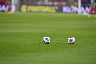 BANGKOK, THAILAND-26 Mart 2024: Dünya Kupası sırasında Tayland ile Güney Kore arasında oynanan Rajamangkala Stadyumu, Tayland