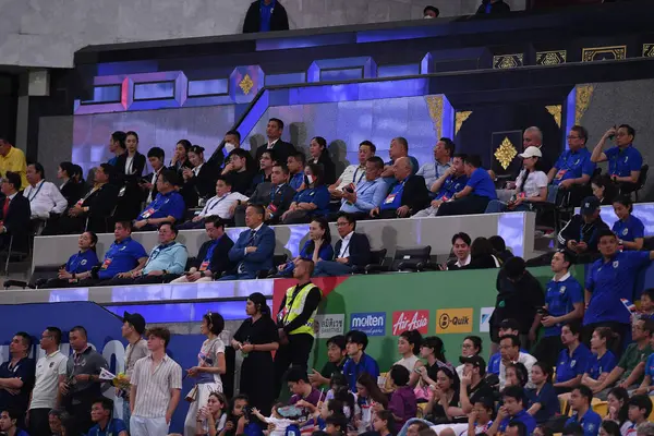 BANGKOK, THAILAND-26 MARCH, 2024: Settha Taweesin Tayland Dünya Kupası sırasında Tayland ile Güney Kore arasındaki rajamangkala Stadyumu, Tayland