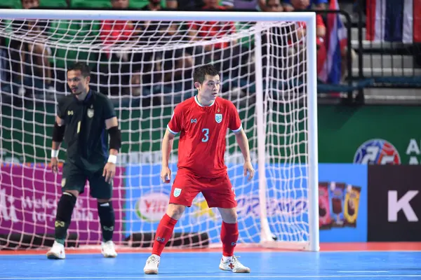 Bangkok, Tayland - 28 Nisan 2024: Tayland 'da Tayland' ın Bangkok Arena kentinde İran ile 2024 Asya Kupası 'nda Tayland' ın 3.