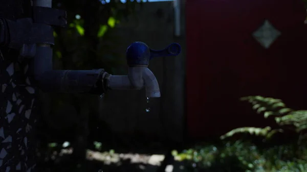 Running Water Tap Blur Background — Stock Photo, Image