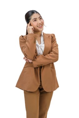 Beyaz arka plan üzerinde izole iş adamları