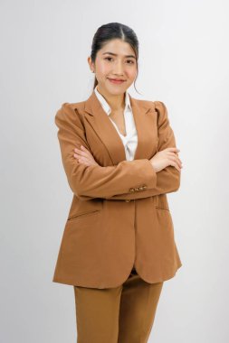 Beyaz arka plan üzerinde izole iş adamları