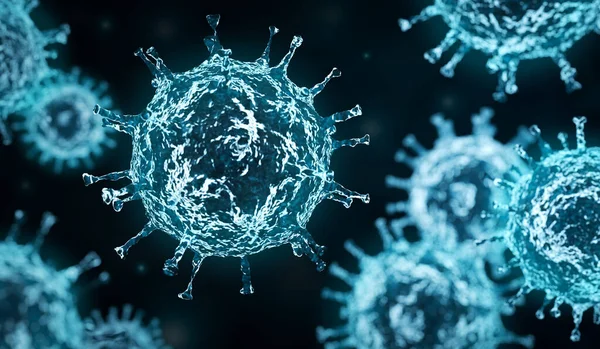 Primer Plano Virus Bacterias Ilustración Imágenes De Stock Sin Royalties Gratis
