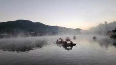 Mae Hong Son, Tayland Doğadaki güzel köy Baan Rak Thai