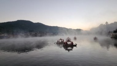 Mae Hong Son, Tayland Doğadaki güzel köy Baan Rak Thai