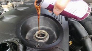 engine oil additives and parts of the engine