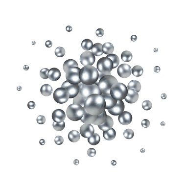 Renkli inciler. Soyut vektör arkaplanı.