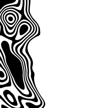 Tek renkli soyut bir arkaplan. Siyah ve beyaz desenli. Yarıton dokusu.