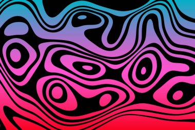 Renk çizgileri deseni. Reklam ve sunum için yaratıcı soyut satır tarzı resim arkaplanı.