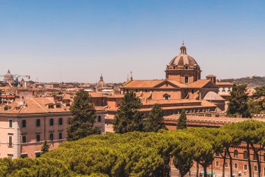 Forum Romanum: İtalya, Roma Capitoline Tepesi görünümden. Panorama