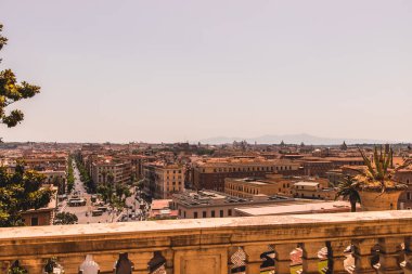 Forum Romanum: İtalya, Roma Capitoline Tepesi görünümden. Panorama