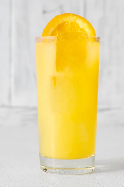 Freddy Fudpucker Cocktail Garnished Orange Wheel — Stock Photo, Image