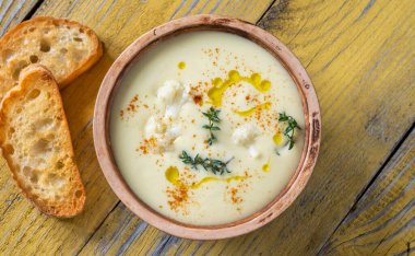 Veloute Dubarry french cream based cauliflower soup