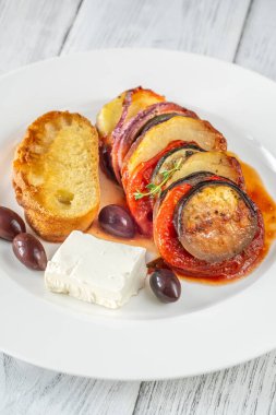 Rüşvet Yunan Sebzeli Pişirme Püresi