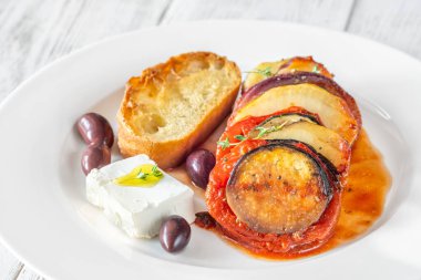 Rüşvet Yunan Sebzeli Pişirme Püresi