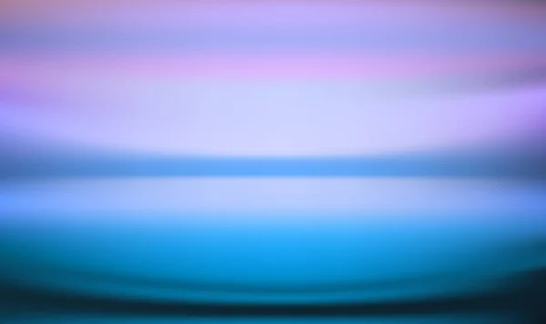 Horizontale Brede Blauwe Hemel Wazig Achtergrond Zonsondergang Zonsopgang Zee Achtergrond — Stockvector