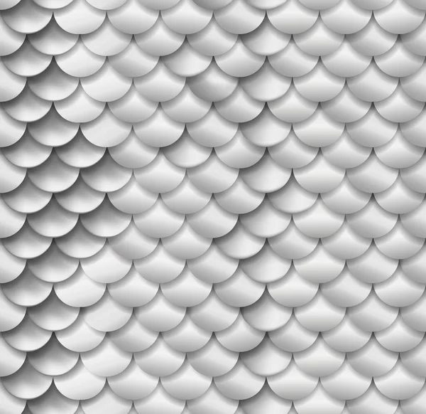 Реалістичний Безшовний Срібна Риба Змія Масштабує Фон Векторної Текстури Золотистих — стоковий вектор