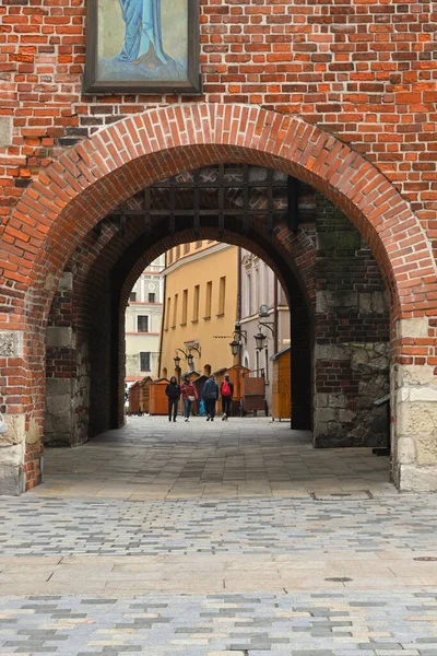 Lublin 폴란드 2022 Krakowska Gate Lublin 세기의 양식의 — 스톡 사진