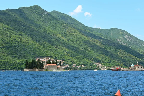 Kotor Bay Panorami Pittoreschi Montenegro Europa — Foto Stock