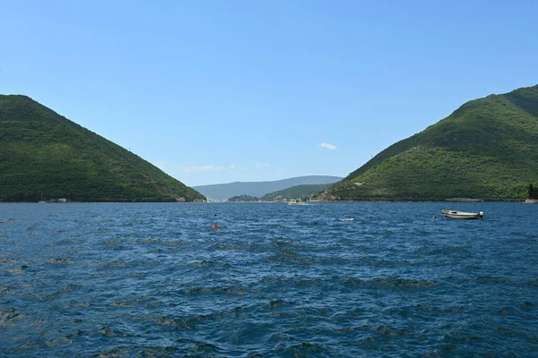Kotor Bay Vistas Pintorescas Montenegro Europa —  Fotos de Stock