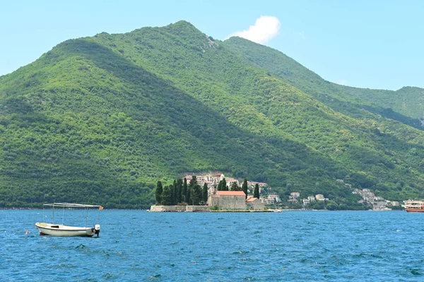 Perast Toeristische Badplaats Baai Van Kotor Montenegro — Stockfoto