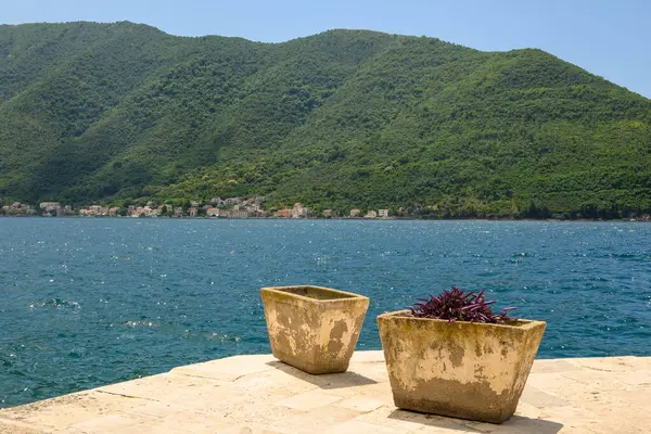 Baai Van Kotor Montenegro — Stockfoto