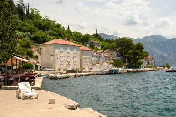 Perast Montenegro June 2022 Picturesque Town Perast Montenegro — Stock Photo, Image