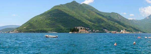 Baia Kotor Perast Località Turistica Montenegro — Foto Stock