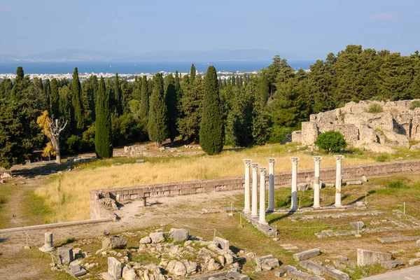 Археологічне Місце Асклепіона Острові Кос Греції — стокове фото