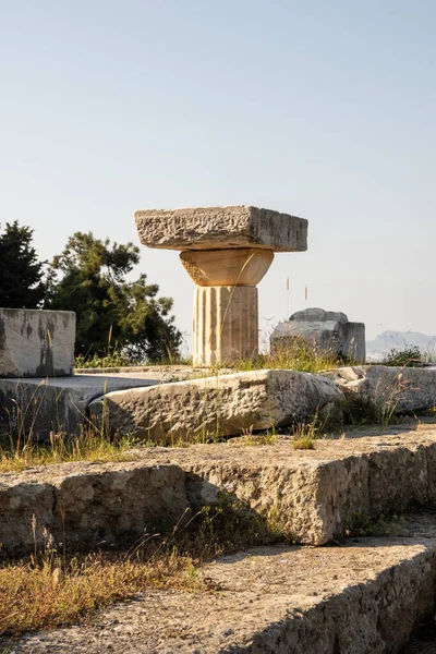 Archeologické Naleziště Asklepionu Ostrově Kos Řecku — Stock fotografie