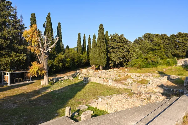 Asklepion Régészeti Lelőhelye Kos Szigetén Görögországban — Stock Fotó