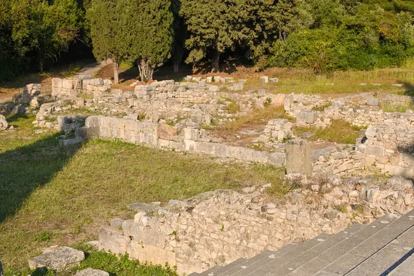 Sitio Arqueológico Del Asklepion Isla Kos Grecia — Foto de Stock