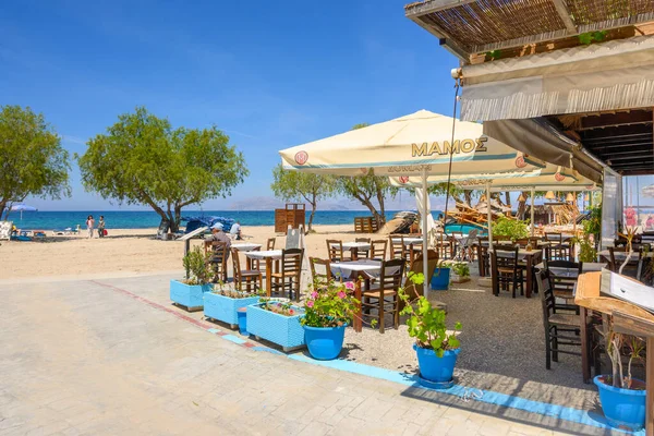 Kos Yunanistan Mayıs 2023 Kos Adasındaki Tatil Beldesi Mastichari Sahil — Stok fotoğraf